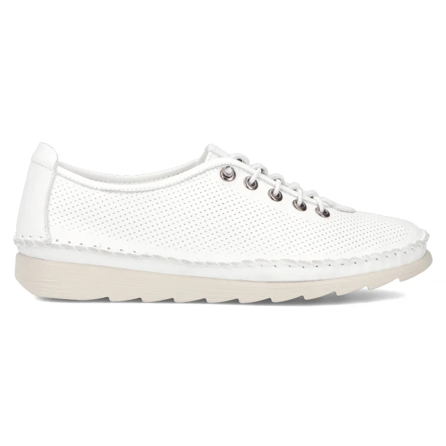 Leather shoes Artiker 54C0750 white