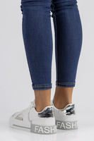 Sneakersy Filippo GG599 srebrne