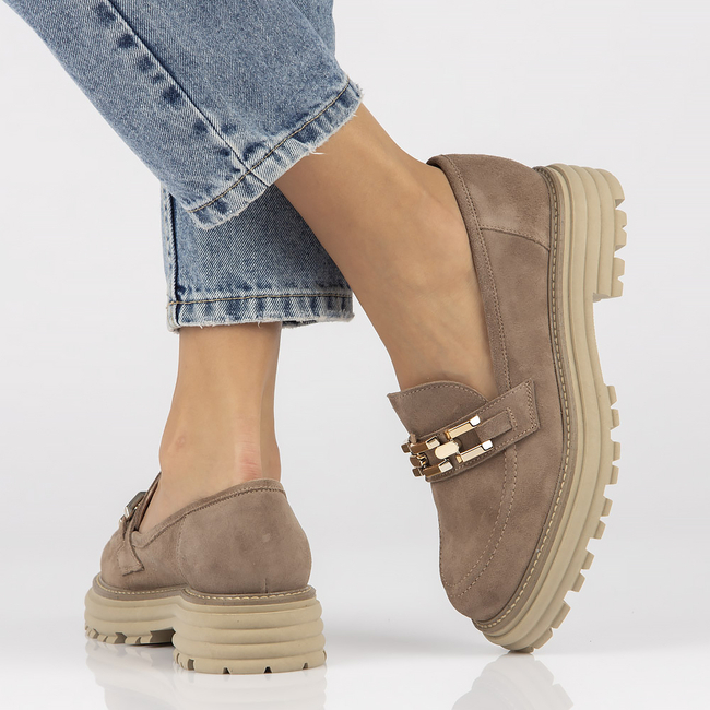 Leather shoes Filippo 1366 brown