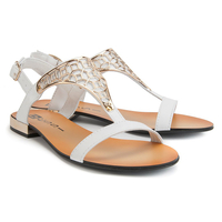 Sandały Nessi 17185 Biały 3