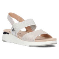Leather sandals Filippo DS2140/21 SI silver