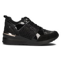 Leather Sneakers Filippo DP3170/21 BK black