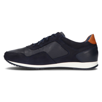 Leather shoes Filippo 1755 navy blue