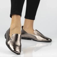 Leather shoes Filippo DP7739/26 GN gun metal
