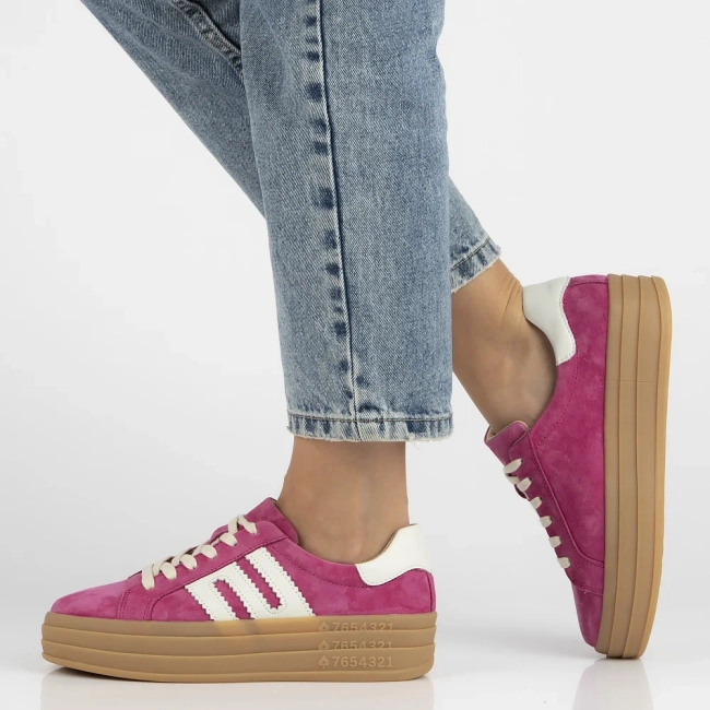 Skórzane sneakersy Filippo DP6744/25 FH różowe