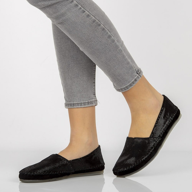 Leather loafers Filippo DP031/20 BK black