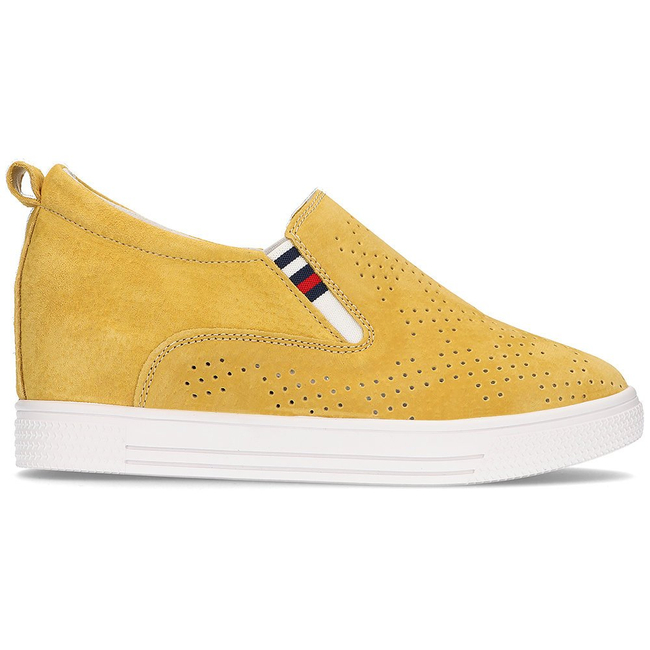 Leather shoes Filippo DP1356/21 YL yellow
