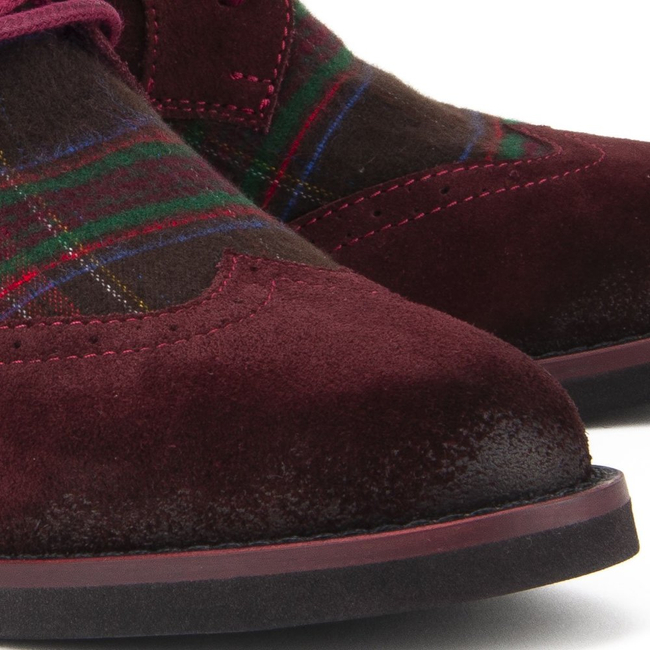 Booties CheBello 2376-113-114-MIC-S57 Burgundy