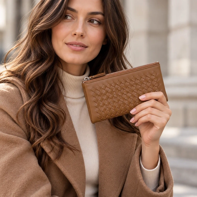 Brown wallet Rubicon