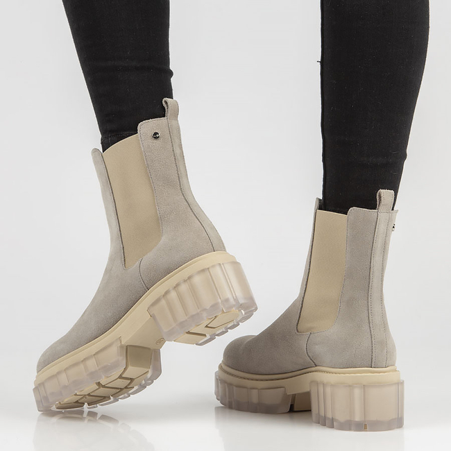 Suede ankle boots Filippo 30328 grey