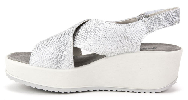 Sandals IMAC 145916 107830 16091/018 Silver/Grey