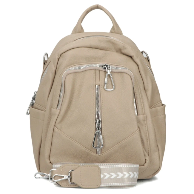 Beige backpack tivio