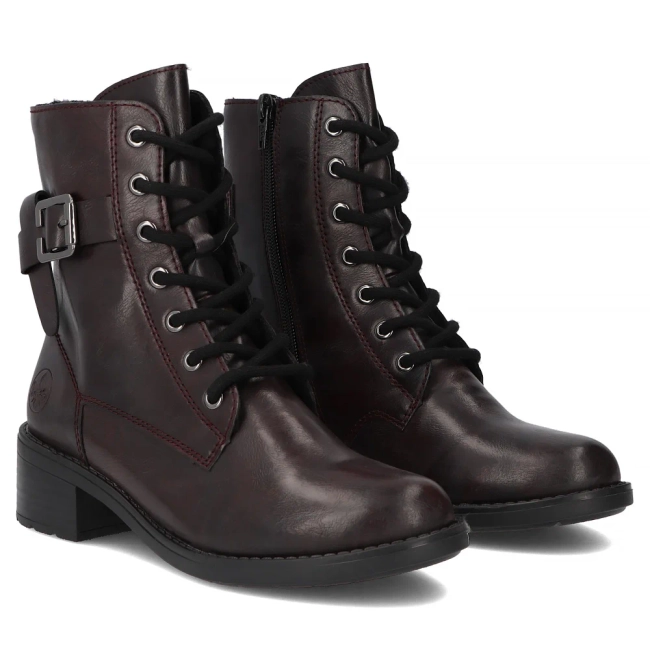 Ankle Boots Rieker 75431-35 burgundy