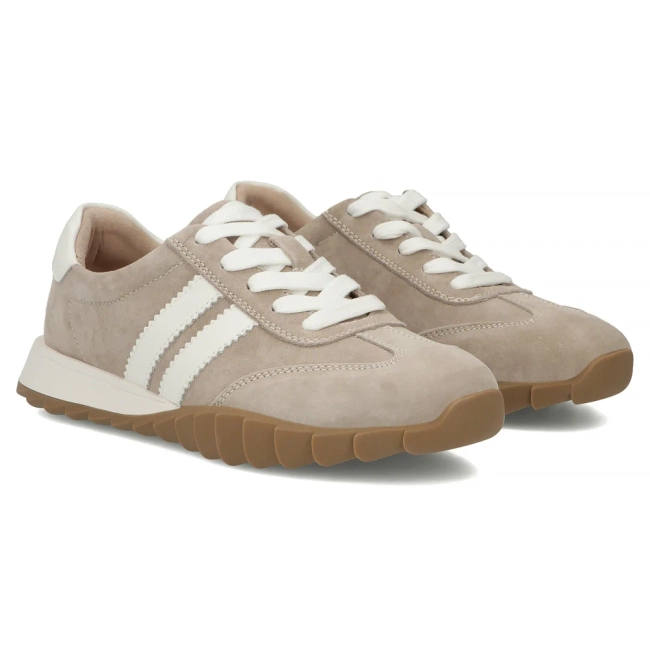 Leather sneakers Filippo DP7534/26 BE beige
