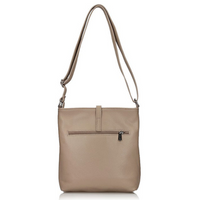 Handbag Toscanio Suede messenger bag A88 beige