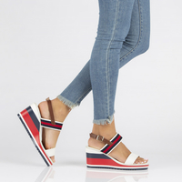 Wedge sandal Filippo DS2094/21 WH NV white