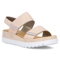 Leather sandals Rieker V4475-31 ROSA