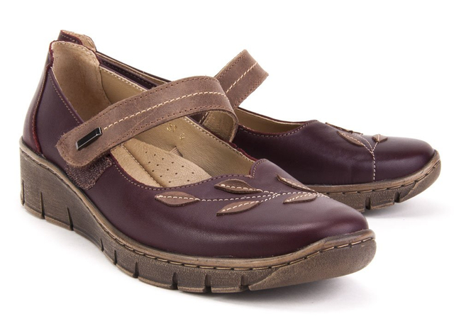 Shoes Filippo 341 C.Wiśnia