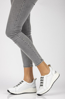 Skórzane Sneakersy Filippo DP2053/21 WH białe