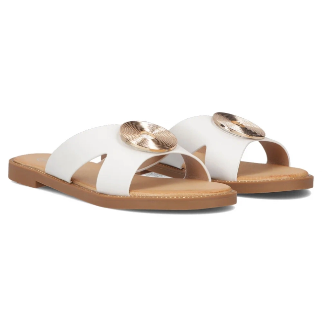 Slippers Filippo DK6923/25 WH white