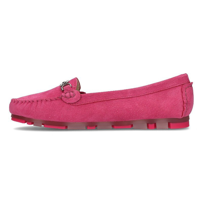Leather loafers Filippo DP1202/21 FH pink