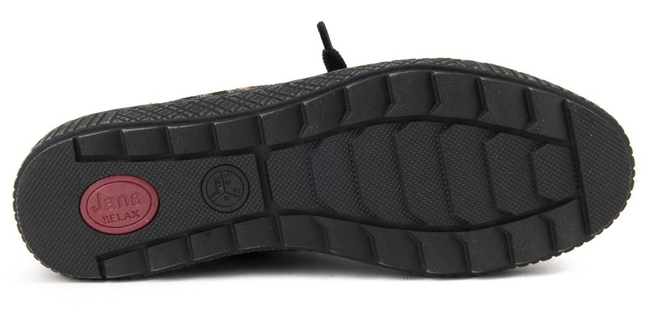 Shoes Jana 8-23705-23 079 Black Sequins