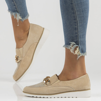 Leather shoes Filippo DP3696/22 BE beige