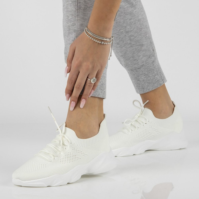 Sneakersy Filippo DTN2184/21 WH białe