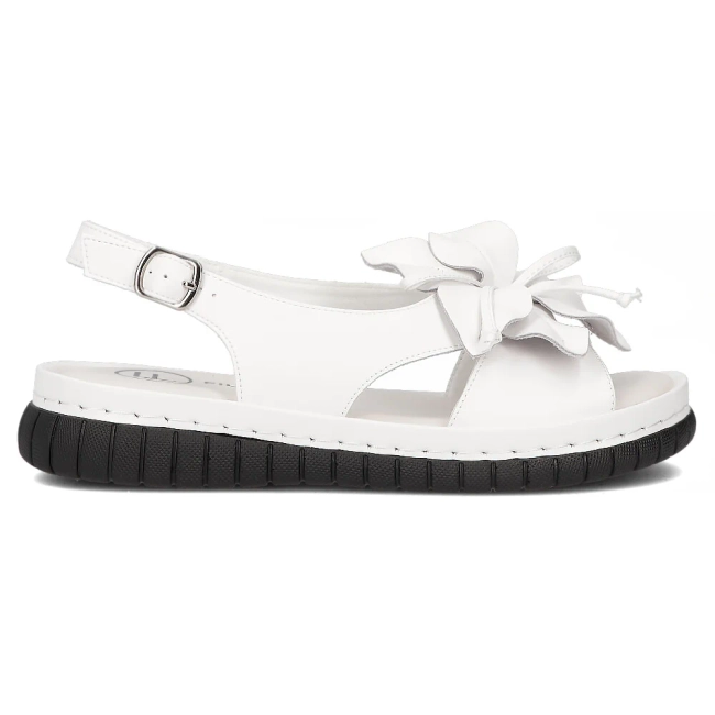 Leather sandals Filippo DS6965/25 WH white