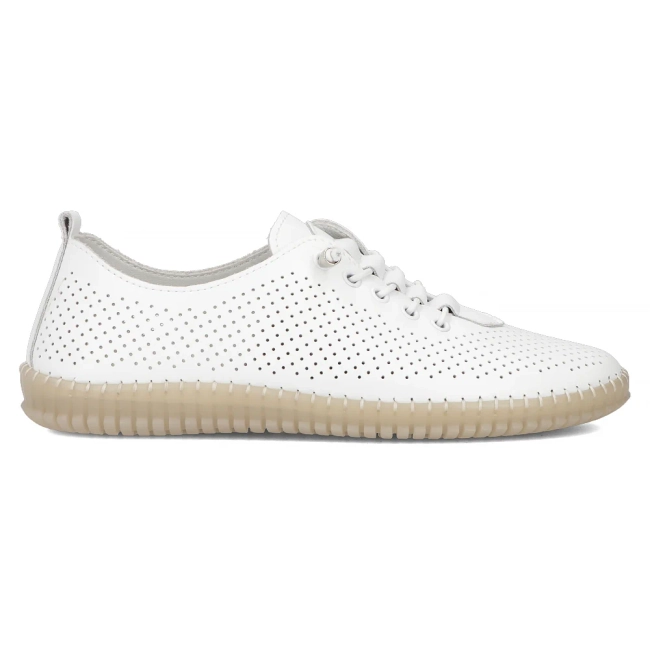 Leather shoes Filippo DP6140/25 WH white