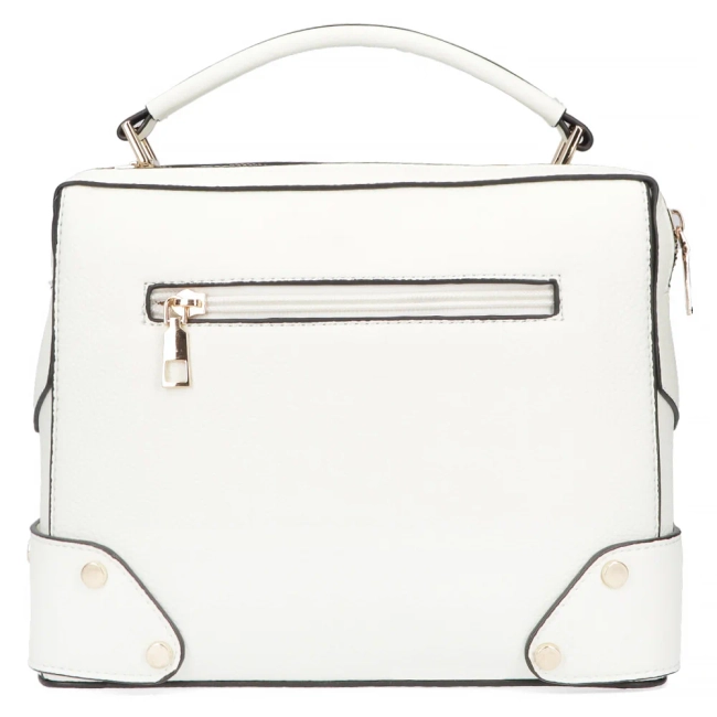 White handbag rivet