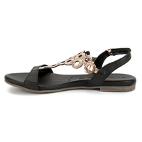 Sandals Tamaris 1-28102-28 059 Black Rose Met.