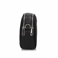 Handbag Toscanio Leather Messenger Bag A283 black