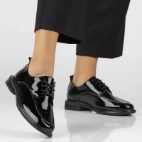 Leather shoes Filippo DP6307/24 BK black