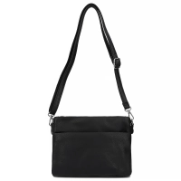 Black handbag raven