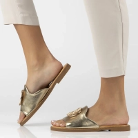 Klapki Filippo DK6925/25 GO złote