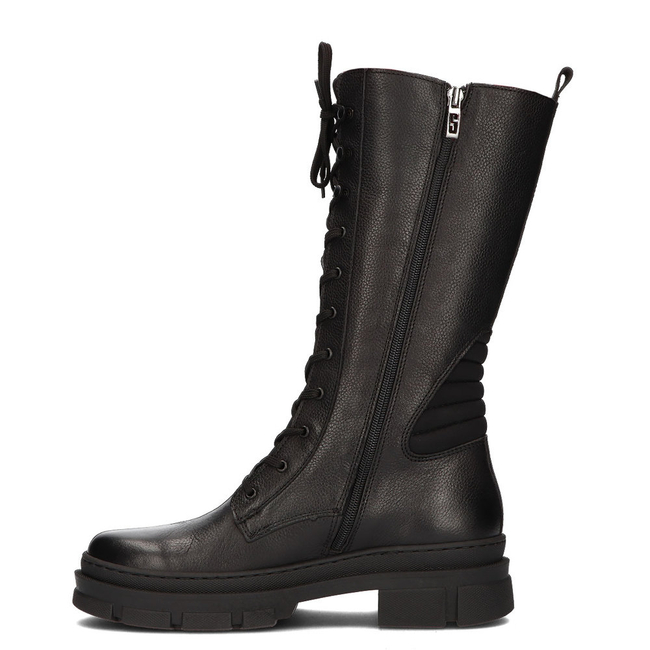 Leather boots Simen 4316A Black