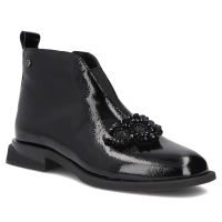 Leather ankle boots Filippo DBT7990/26 BK L black
