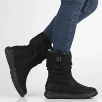 Botki Rieker 74283-00 czarne