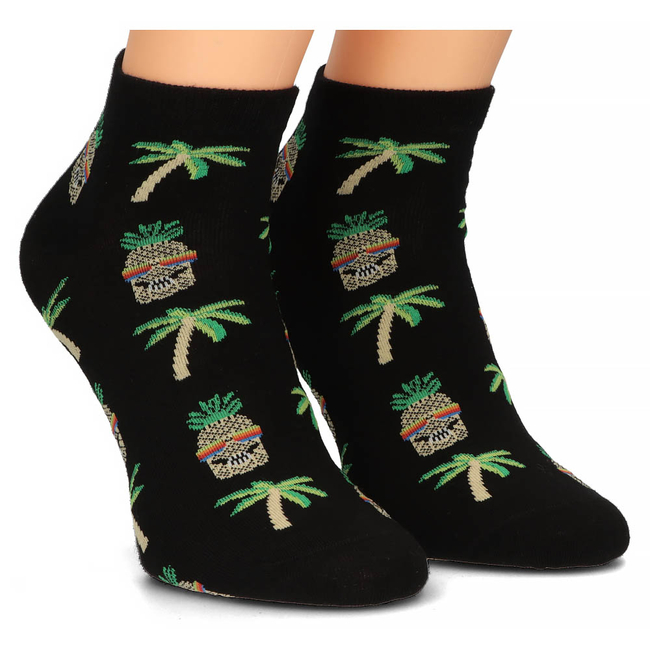 Men's Feet ananas palm