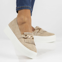 Leather shoes Filippo DP3532/22 BE beige