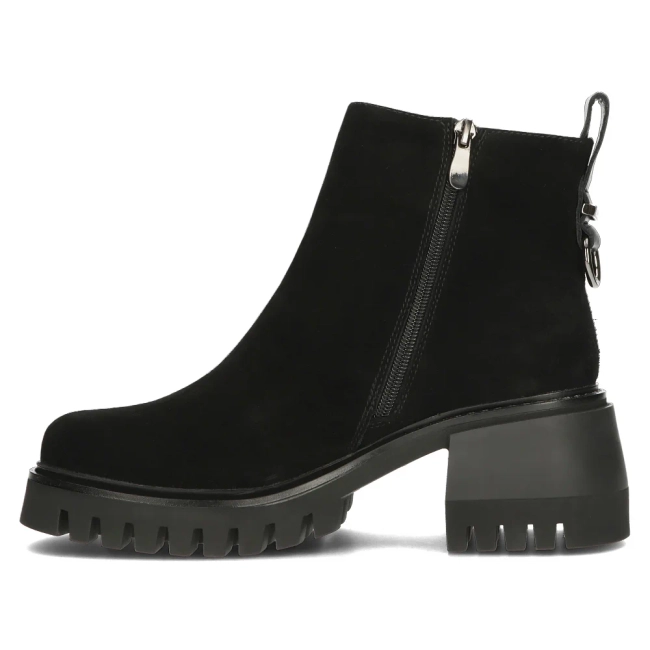 Leather ankle boots Artiker 53C0553 black