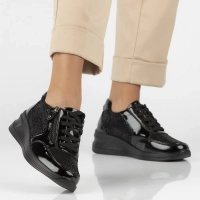 Leather shoes Filippo DP6352/24 BK black