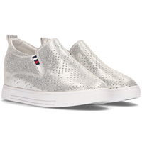 Leather shoes Filippo DP1356/21 SI silver