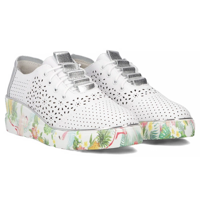 Leather shoes Artiker 56C1799 white