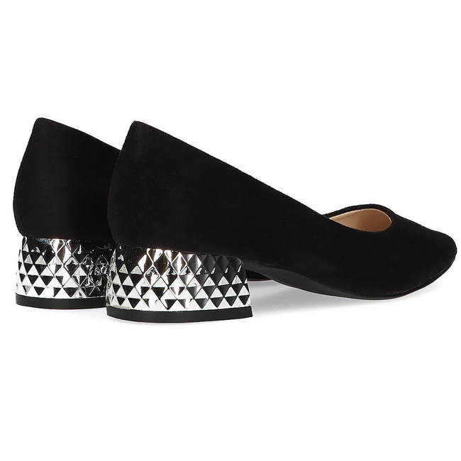 Heeled pumps FILIPPO DP2101/21 BK black