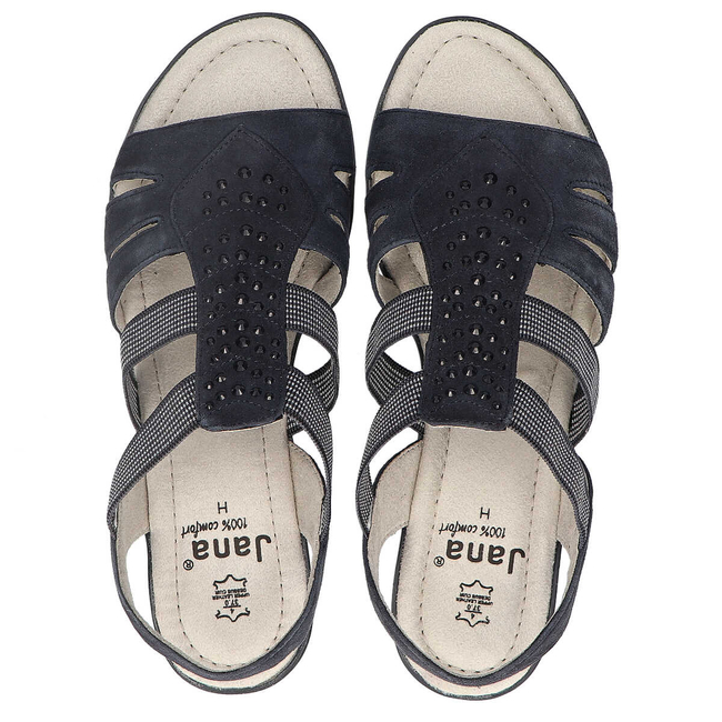 Sandals Jana 8-28651-24 805 Navy