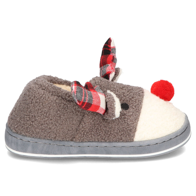 Slippers reindeer gray YL31