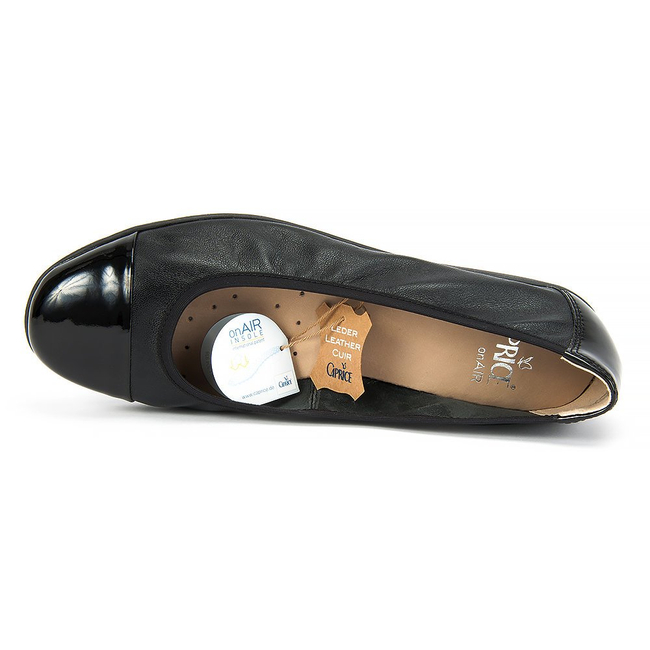 Ballerinas CAPRICE 9-22152-28 026 Black Nap Comb
