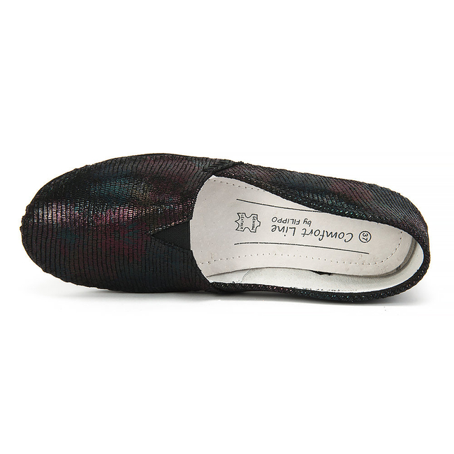 Półbuty FILIPPO DP078/17 BK Black